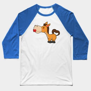 Horse kiss Baseball T-Shirt